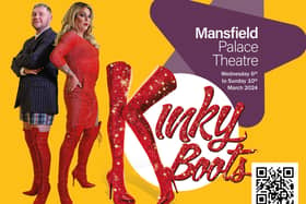 Don't miss Kinky Boots at Mansfield Palace Theatre, performed by Mansfield Operatic Society.