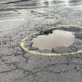 Nottinghamshire has seen an increase in potholes in recent weeks.