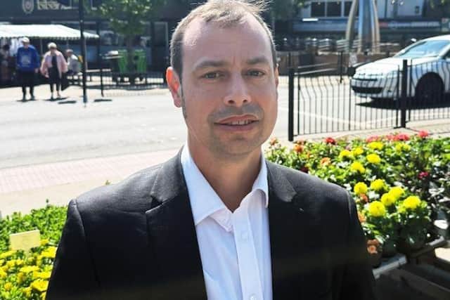 Coun Lee Waters has announced that he has quit the Ashfield Independents. Photo: Submitted