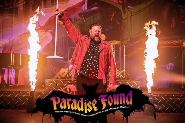Matt Shaw stars in the Meat Loaf tribute Paradise Found.