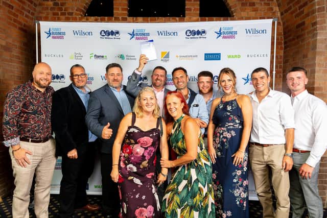 Total Reclaims Demolition won the People’s Choice category at the Midlands Family Business Awards (Photo by Total Reclaims Demolition)