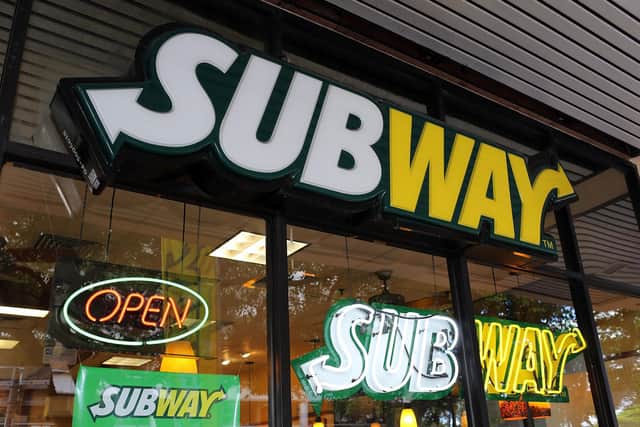 A Subway restaurant. (Photo by Joe Raedle/Getty Images)