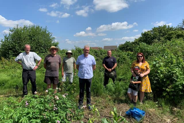 MP Lee Anderson meets with allotment holders