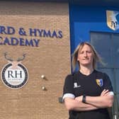 Stags boss Andi Bell at the RH Academy.