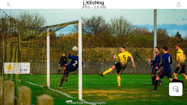 Aaron Short is backing Liam Hearn to have a big impact for Hucknall Town. PIc by Lee Fox Photography.