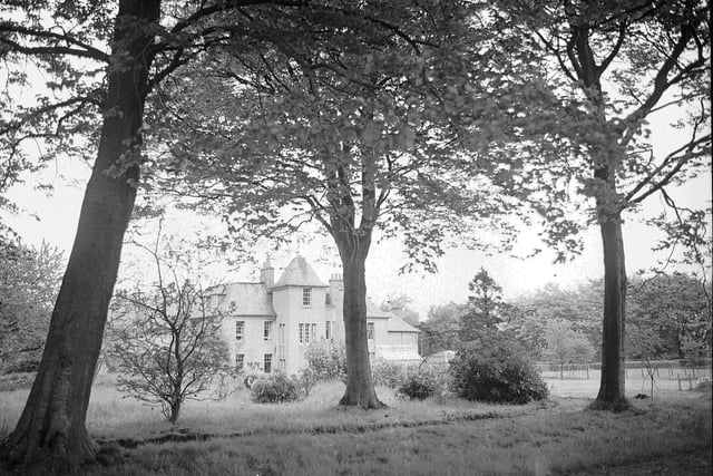 Balerno House pictured in 1954.