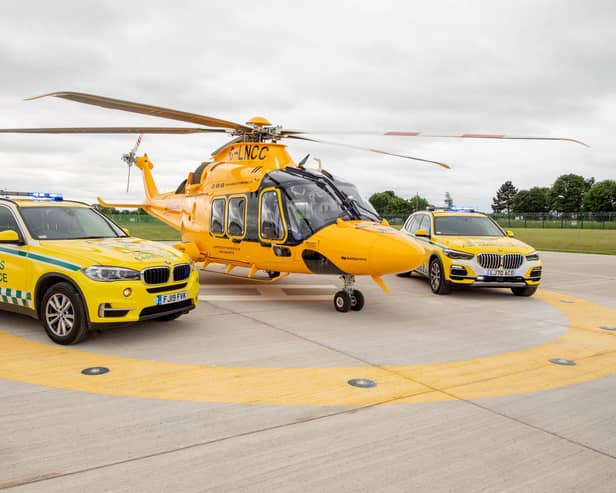 The Lincolnshire & Nottinghamshire Air Ambulance looks set to experience its busiest year yet. Photo: John Aron