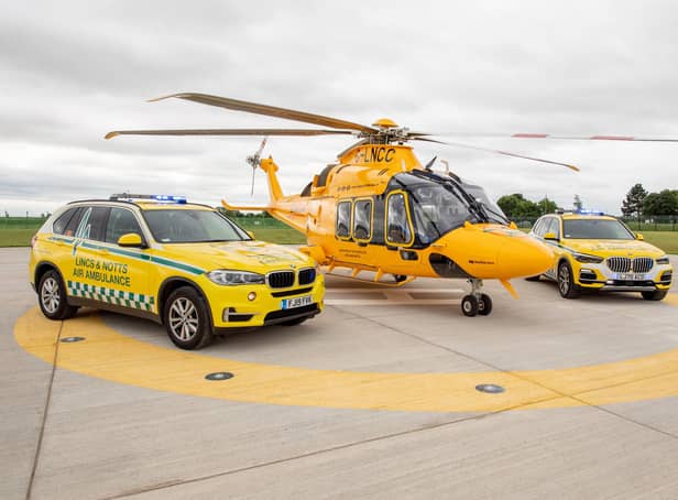 The Lincolnshire & Nottinghamshire Air Ambulance looks set to experience its busiest year yet. Photo: John Aron