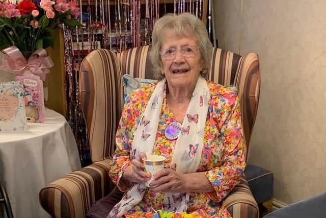 Hall Park resident Annie Cheetham has celebrated her 101st birthday