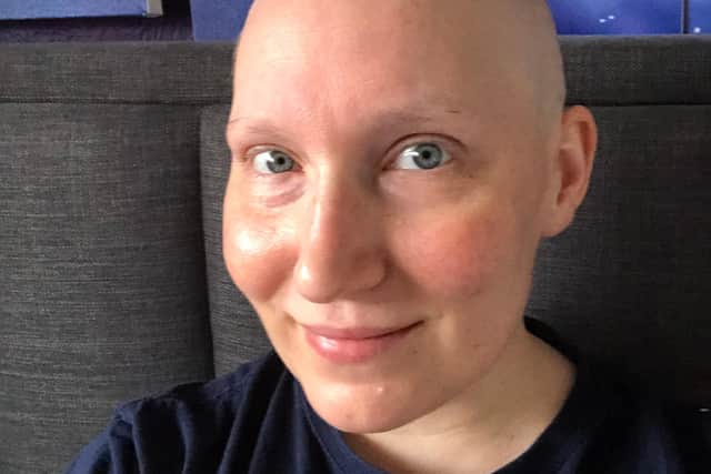 Louisa Holman has been hugely supported by her work colleagues in her brave battle against cancer
