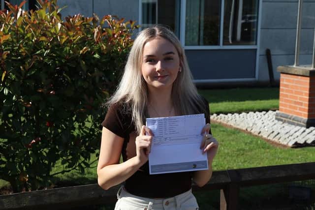 Holly-May Johnson is going to Bilborough College to study English language, history and business.