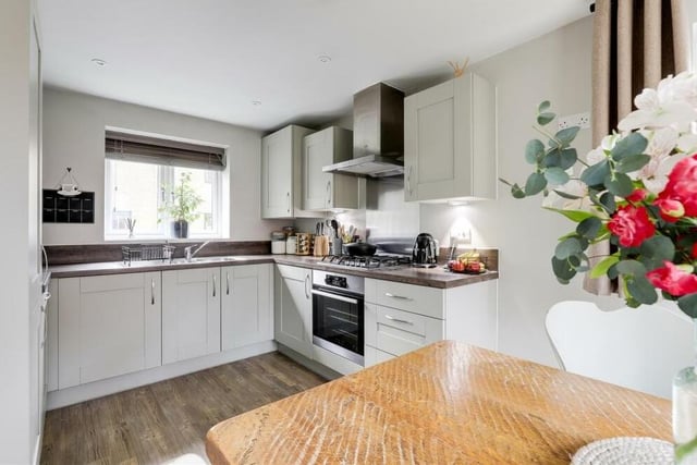 The modern, fitted kitchen diner is considered to be the heart of the home. It comes complete with a range of base and wall units, with worktops and a stainless steel sink-and-a-half with mixer tap.
