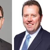 Bulwell MP Alex Norris (left) and Hucknall MP Mark Spencer both voted in favour of Covid passes