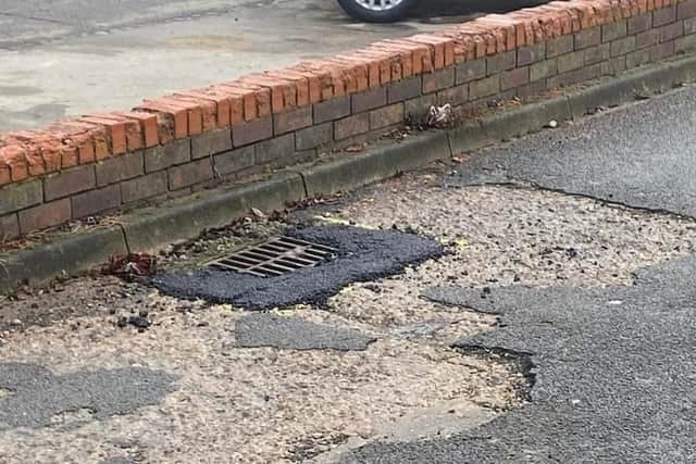 The county council has come under fire from a Hucknall councillor after it's poor repair job on Brookside in the town