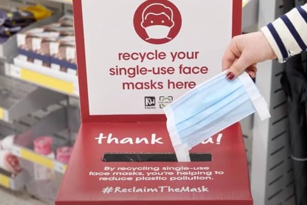 Wilkos stores in Hucknall and Bulwell are part of the mask recycling scheme. Photo: Wilko