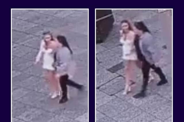 Police would like to speak to these people in connection with an assault in Nottingham