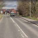 Temporary traffic lights will be in place on Watnall Road between Long Lane and the Lovesey Avenue roundabout for three days this month. Photo: Google