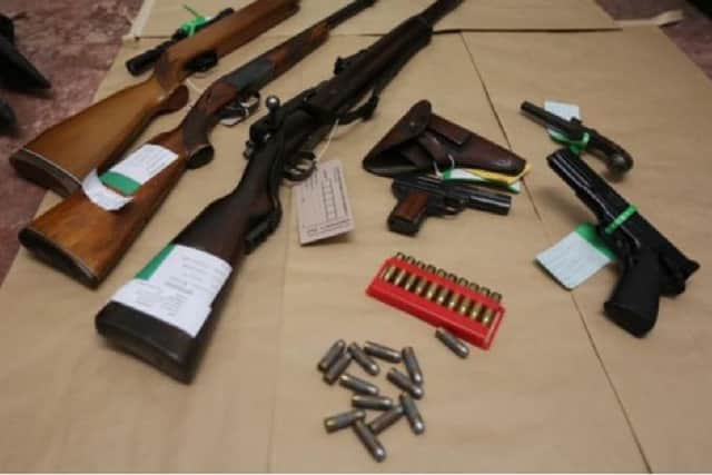People are being urged to hand in unwanted an illegal weapons as part of a gun amnesty this month