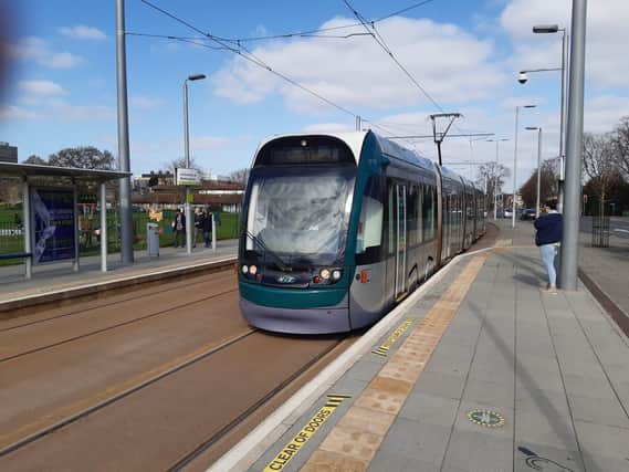 There are issues on the tram network affecting Hucknall and Bulwell this evening