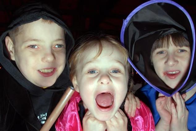 Striking a frightful pose back in 2010, these youngsters bring plenty of spooky energy to the Halloween festivities at Hucknall Town Football Club