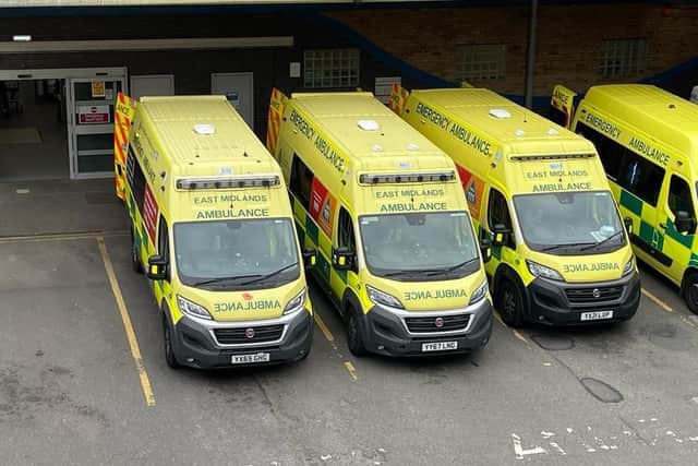 More than 200 ambulances turned up at QMC in one day this month. Photo: Submitted