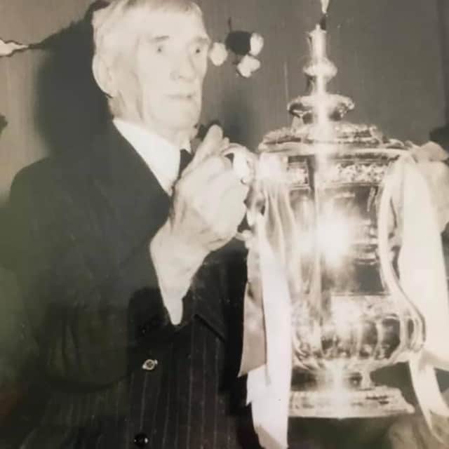 Nottingham Forest cup hero Walter Shaw.