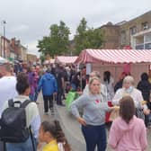 Large crowds turned out for both food festivals in the town last year