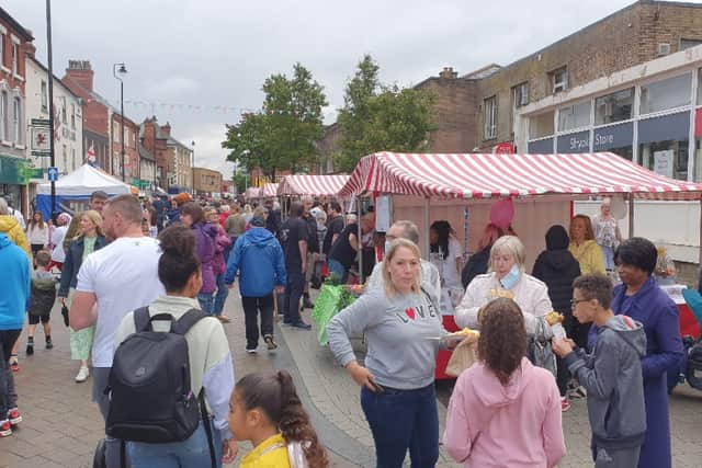 Large crowds turned out for both food festivals in the town last year