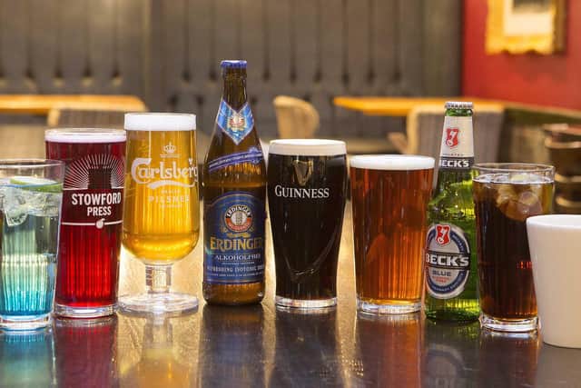 A selection of drinks will be 'on sale' at Wetherspoons pubs in Hucknall and Bulwell in January