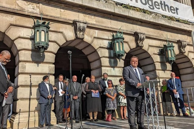 Thousands attend vigil to remember victims of Nottingham attacks