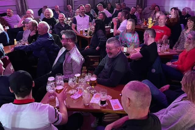 A full house at the Station Hotel