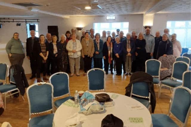 Hucknall Breathe Easy group held its last meeting at Rolls-Royce before moving to a new venue. Photo: Submitted