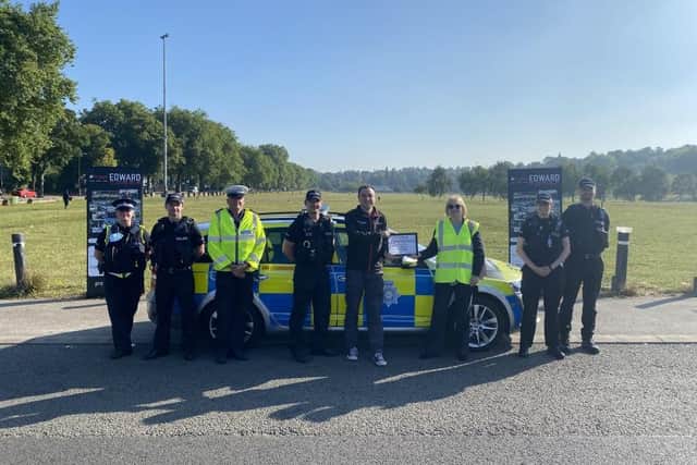 The police scheme visited Nottinghamshire just days after the tragic events on the outskirts of Hucknall. Photo: Nottinghamshire Police