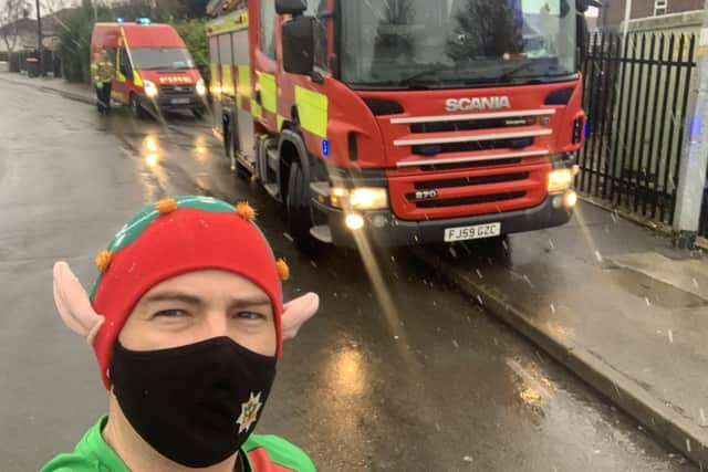 Hucknall firefighters are launching their 12 Days of Christmas campaign this month
