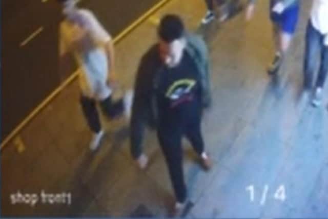 Police want to speak to this man in connection with an assault in Nottingham