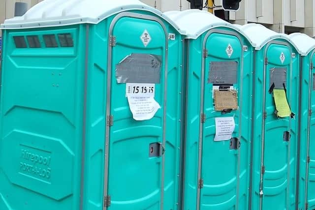 Police need your help to find a missing Portaloo. Photo: Hagen Hopkins/Getty Images
