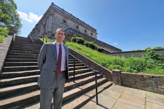 Ciun Pavlos Kotsonis has promised to do 'all he can' to help save Nottingham library services. Photo: Other