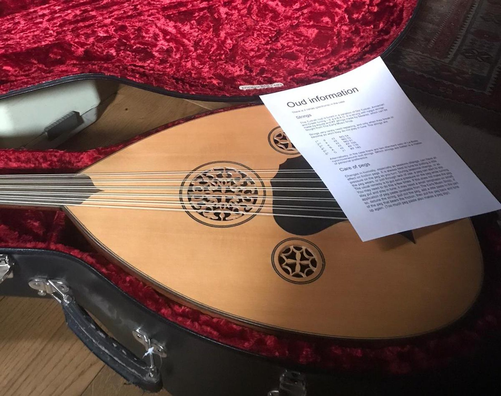 The heart-warming story of how Derbyshire people helped find a beautiful instrument for a refugee