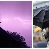 Could Notts be hit by thunder and hail?
Left pic: Andrew Manning