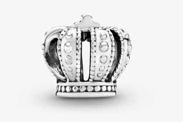 Pandora has an extensive range to choose from, including its regal crown charm (£30).