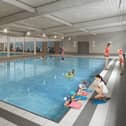 An artist's impression of the new Hucknall Leisure Centre pool which is expected to open in June