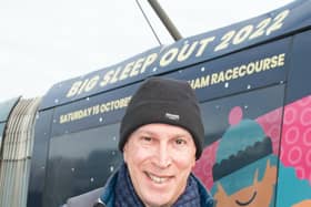 NET manager Chris Williams will be taking part in the Framework big sleep out next week