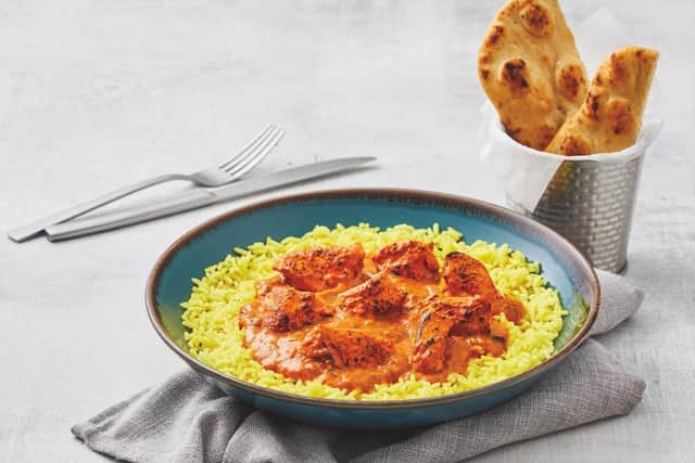 Chicken tikka masala is also on the special offer menu