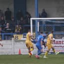 Dom Roma goes close at Gainsborough but it's a third successive defeat for Basford United.