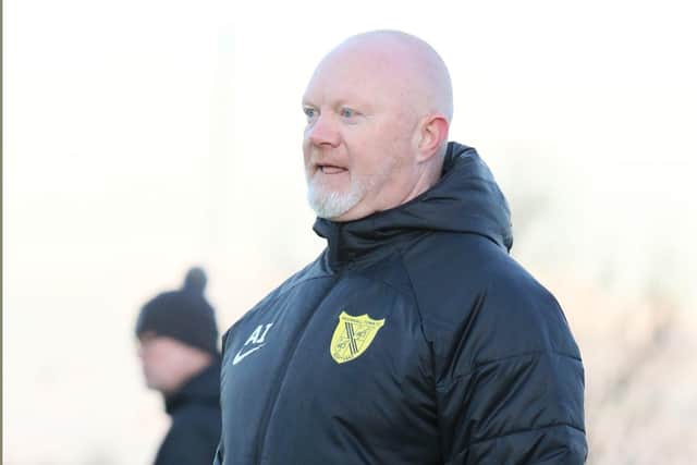 Hucknall manager Andy Ingle - let's give our all and have no regrets on Saturday.