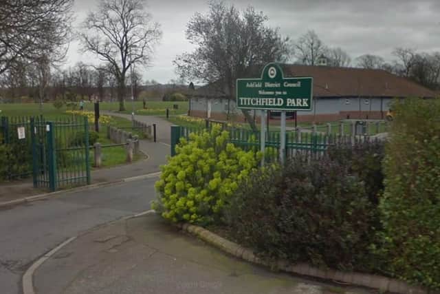 Mandy Thorpe wants to see the lights back on at Titchfield Park during early mornings. Photo: Google