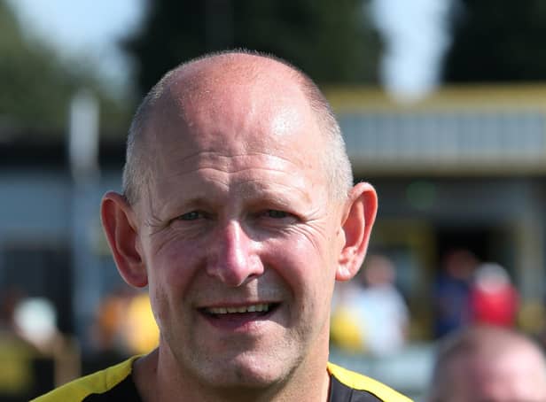 Hucknall town manager Andy Graves.