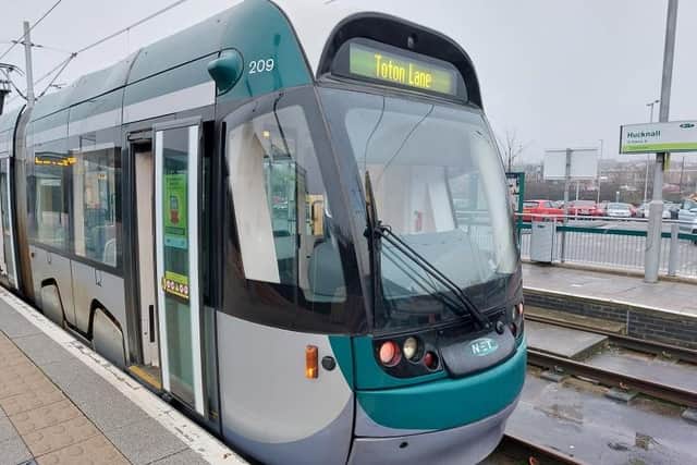 Night-time tram services to Hucknall and Bulwell will be affected by maintenance from this weekend