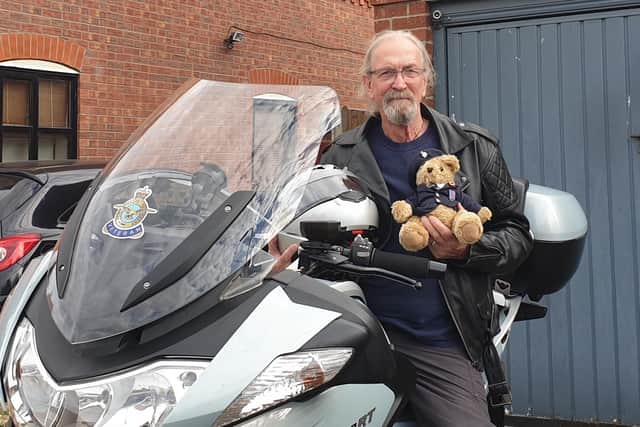 The teddy bears' picnic was organised by Bikers4Macmillan founder Steve Freemantle. Photo: Submitted