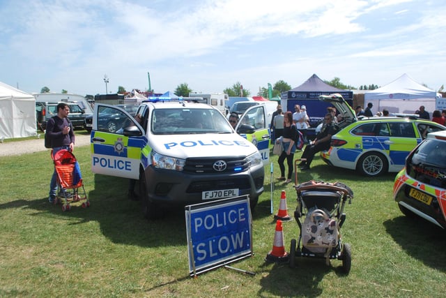 Nottinghamshire Police were in attendance at the show.